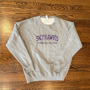 Stonehill College Skyhawks Sweatshirt (grey)